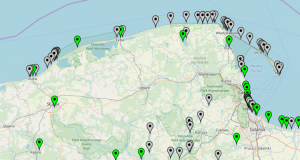 Mapa bezpiecznych kąpielisk w Polsce
