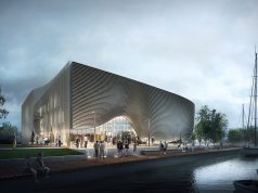 Muzeum Archeologii Podwodnej i Rybołówstwa Bałtyckiego w Łebie - wizualizacja fasady