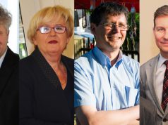 Burmistrz Witold Namyślak - Teresa Ossowska-Szara - Jerzy Pernal - Marian Kurzydło