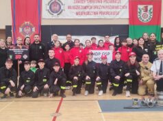 Sukcesy młodych strażaków z powiatu lęborskiego na wojewódzkich zawodach w Jezierzycach