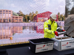 Kamień węgielny pod bazę serwisową farm wiatrowych Bałtyk 2 i 3 w Łebie