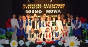 Eliminacje gminne Konkursu Recytatorskiego „Rodnô Mòwa” w Cewicach.