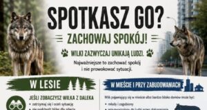 Jak zachować się podczas spotkania z wilkiem?
