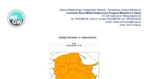 Ostrzeżenie meteorologiczne – Upał