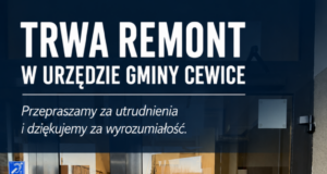 Remont pomieszczeń w Urzędzie Gminy Cewice
