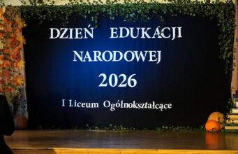 Uroczyste obchody Dnia Edukacji Narodowej w I Liceum Ogólnokształcącym w Lęborku