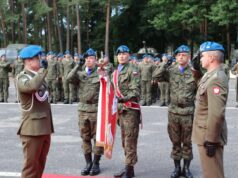 Zmiana na stanowisku dowódcy 1. Lęborskiego Batalionu Zmechanizowanego Przekazanie obowiązków Dowódcy 1. Lęborskiego Batalionu Zmechanizowanego