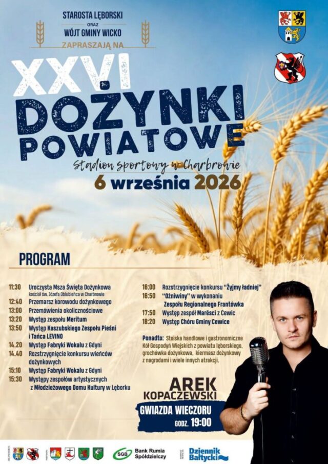 XXVI Dożynki Powiatowe już 6 września w Charbrowie..jpg XXVI Dożynki Powiatowe już 6 września w Charbrowie.