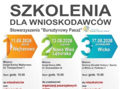 Wrześniowe nabory wniosków coraz bliżej. Bursztynowy Pasaż zaprasza na bezpłatne szkolenia dla przyszłych wnioskodawców!