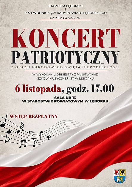 Orkiestra Państwowej Szkoły Muzycznej wystąpi w lęborskim starostwie z okazji święta niepodległości Orkiestra Państwowej Szkoły Muzycznej wystąpi w lęborskim starostwie z okazji święta niepodległości