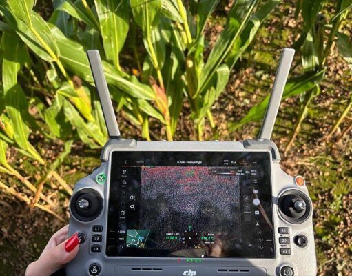 Starostwo Powiatowe w Lęborku używa dronów do walki z ASF